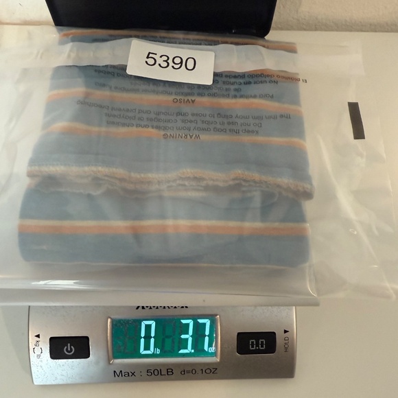 Prana Top Women Small Blue Cozy Up Tank Hemp Blend Orange Striped Sleeveless - Picture 12 of 12